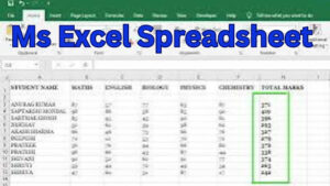 Ms Excel Course
